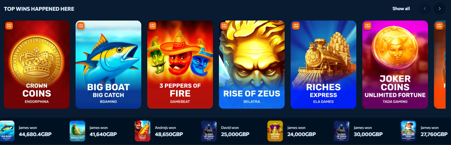 Union Jackpots Casino